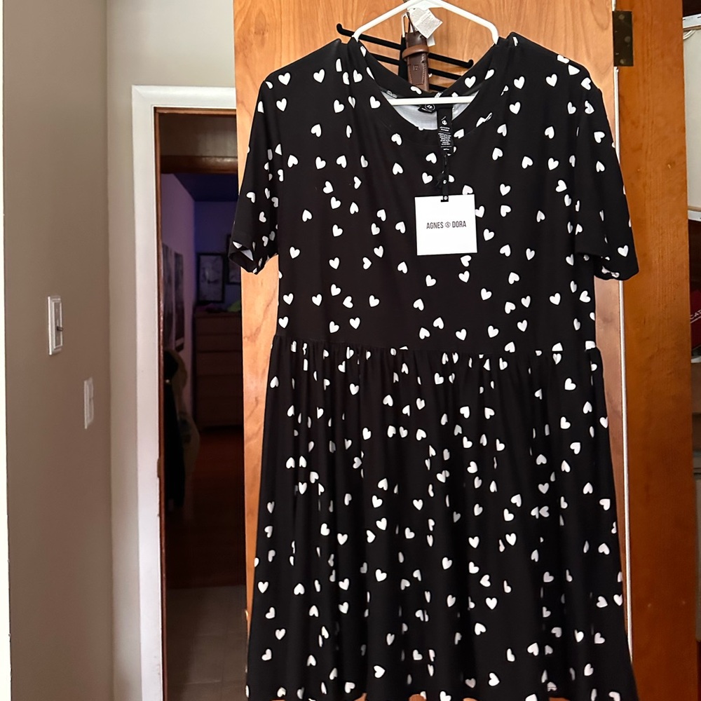 Agnes and Dora heart dress